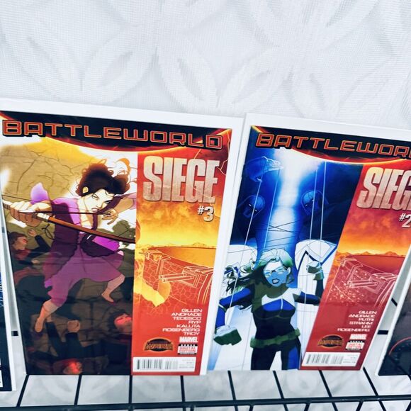 Secret Wars Civil War 1-5 & Siege 1-4 Lot 2015 Battleworld Crossover - Picture 5 of 7